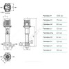 Насос многоступенчатый вертикальный HELIX FIRST V 1606-5/16/E/S/400-50 PN16 3х400В/50 Гц Wilo 4200993