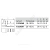 Муфта переходная для PE-X латунь Дн 20х15 под пайку Q&E Uponor 1023041