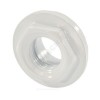 Заглушка (пробка) проходная 1"x3/4" левая резьба для чугунных радиаторов Ogint