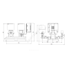 Установка повышения давления Hydro Multi-E 2 CRE10-1 Grundfos 98486599