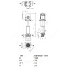 Насос многоступенчатый вертикальный HELIX VE 3602-5,5-1/16/E/KS PN16 3х400В/50 Гц Wilo 4198861