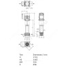 Насос многоступенчатый вертикальный HELIX VE 3602-5,5-1/16/E/KS PN16 3х400В/50 Гц Wilo 4198861