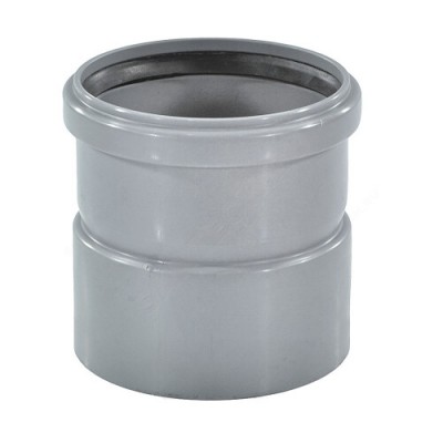 Муфта PP-H насадная серая HT HTAM Дн 50 б/нап в/к Ostendorf 112810 Муфта PP-H насадная серая HT HTAM Дн 50 б/нап в/к Ostendorf 112810