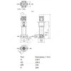 Насос многоступенчатый вертикальный HELIX V 411-2/25/V/KS/400-50 PN25 3х400В/50 Гц Wilo 4160558