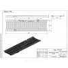 Решетка пластиковая SteeStart DN100 С250 250кН СТИЛОТ Р1018АС