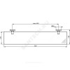 Полка IOM 52 Ideal Standard A9124XG