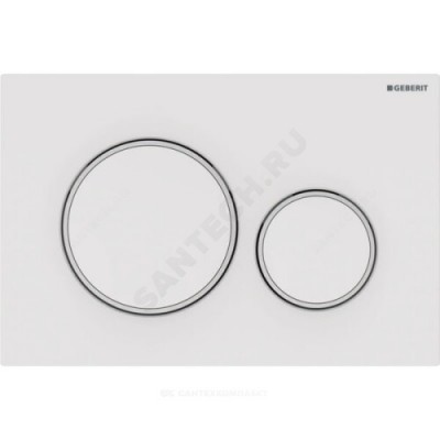 Кнопка для инсталляции Sigma 20 белая матовая Geberit 115.882.11.1