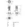 Насос многоступенчатый вертикальный HELIX FIRST V 2208-5/16/E/S/400-50 PN16 3х400В/50 Гц Wilo 4183362