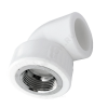 Угольник PP-R комбинированный белый ВР Дн 32х1/2" RTP (РосТурПласт) 10795