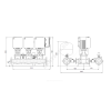 Установка повышения давления HYDRO MULTI-E 3 CRE3-02 Grundfos 98486531