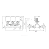 Установка повышения давления HYDRO MULTI-E 3 CRE3-02 Grundfos 98486531