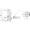 Насос фекальный REXA PRO C08DA-435/EAD1E2-T0039-540-O Wilo 2780023