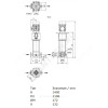 Насос многоступенчатый вертикальный HELIX V 205-2/25/V/KS/400-50 PN25 3х400В/50 Гц Wilo 4161738