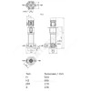 Насос многоступенчатый вертикальный HELIX V 205-2/25/V/KS/400-50 PN25 3х400В/50 Гц Wilo 4161738