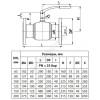 Кран шаровой сталь JIP-FF Ду 80 Ру25 фл Danfoss 065N4286G