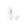 Насос многоступенчатый вертикальный CRE5-4 A-A-A-E-HQQE PN16 1х200-240В/50 Гц Grundfos 98390009
