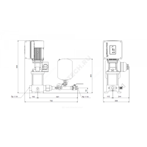 Установка повышения давления Hydro Solo E CRE 5-14 Grundfos 91048903