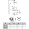 Насос канализационный FKV 80 15.4 T5 400D DAB 60171444