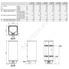 Водонагреватель электрический накопительный 100 л 2/3 кВт PSH 100 Universal EL Stiebel Eltron 231153