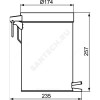 Корзина для мусора IOM Ideal Standard A9104MY
