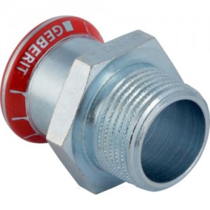 Муфта сталь углеродистая Дн 22х3/4" пресс/НР Mapress Geberit 21707