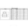 Муфта переходная чугун оц Ду 40х20 (1 1/2"х3/4") ВР Fittex PLUS