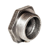 Заглушка (пробка) проходная 1 1/4"x1/2" левая резьба для чугунных радиаторов Китай