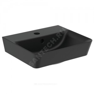 Умывальник подвесной CONNECT AIR 40 черный Ideal Standard E0307V3