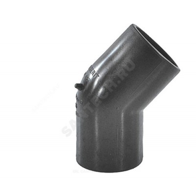 Отвод ПНД Дн 75х45гр Geberit 365.045.16.1 Отвод ПНД Дн 75х45гр Geberit 365.045.16.1