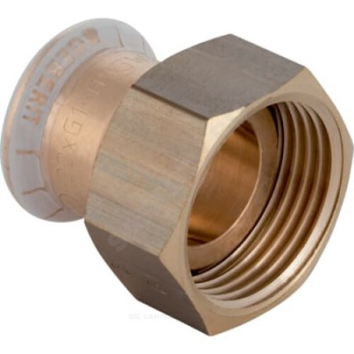Муфта бронза Дн 76,1х3" пресс/нак/гайка Mapress Geberit 65090