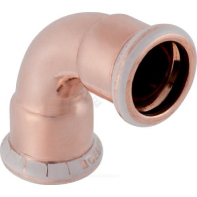 Отвод медь 90гр Дн 108 пресс Mapress Geberit 60113