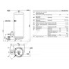 Водонагреватель электрический накопительный 200 л 2/3/4 кВт SHW 200 ACE Stiebel Eltron 070074