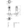 Насос многоступенчатый вертикальный HELIX FIRST V 210-5/16/E/S/400-50 PN16 3х400В/50 Гц Wilo 4201040