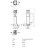 Насос многоступенчатый вертикальный HELIX FIRST V 210-5/16/E/S/400-50 PN16 3х400В/50 Гц Wilo 4201040