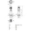 Насос многоступенчатый вертикальный HELIX FIRST V 210-5/16/E/S/400-50 PN16 3х400В/50 Гц Wilo 4201040