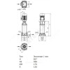 Насос многоступенчатый вертикальный HELIX FIRST V 210-5/16/E/S/400-50 PN16 3х400В/50 Гц Wilo 4201040