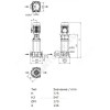 Насос многоступенчатый вертикальный HELIX FIRST V 210-5/16/E/S/400-50 PN16 3х400В/50 Гц Wilo 4201040