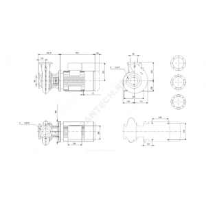 Насос консольно-моноблочный NB65-200/219 D-F2-A-BQQE Grundfos 99535150