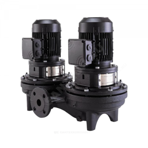 Насос ин-лайн с сухим ротором TPD 80-60/4-A-F-A-BQBE PN10 сдвоенный 3х220-240/380-415В/50 Гц Grundfos 99222217