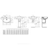 Умывальник подвесной ESEDRA 65 Ideal Standard T279701 .