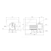 Насос многоступенчатый горизонтальный CME-I 1-5 AQQV 1х200-240В/50 Гц Grundfos 98394938