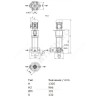 Насос многоступенчатый вертикальный HELIX V 422-1/25/E/KS/400-50 PN25 3х400В/50 Гц Wilo 4193310