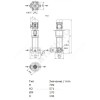 Насос многоступенчатый вертикальный HELIX V 422-1/25/E/KS/400-50 PN25 3х400В/50 Гц Wilo 4193310