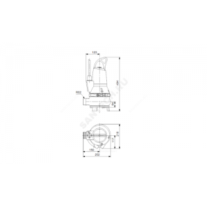 Насос дренажный EF30.50.09.2.1.502 Grundfos 96115111