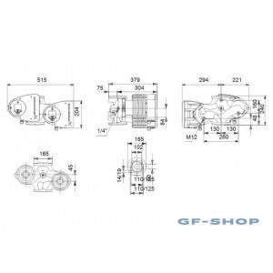 Насос циркуляционный Grundfos MAGNA3 D 50-60 F