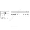 Муфта для PE-X латунь Дн 28 в/к кольцо Q&E Uponor 1025885