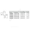 Угольник для PE-X латунь Дн 25х3/4" ВР Q&E Uponor 1023026 (1008775)
