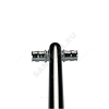 Тройник для подключения радиатора латунь Дн 20х15х20 L=300мм GX158 Giacomini GX158X004