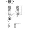 Насос многоступенчатый вертикальный HELIX FIRST V 5201-5/16/E/S/400-50 PN16 3х400В/50 Гц Wilo 4183423