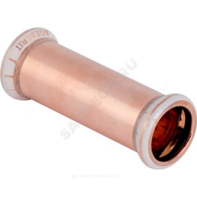 Муфта медь надвижная Дн 28 пресс Mapress Geberit 62105